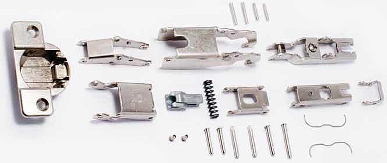 Петля Ferrari Anyway Clip 90°/170° полная разборка